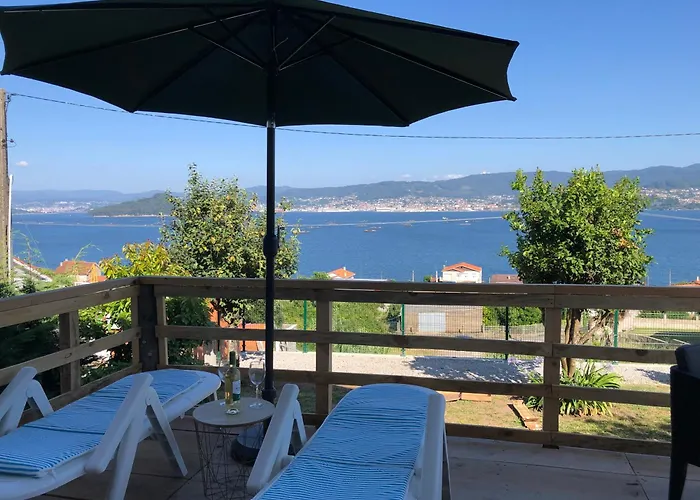 Lägenhet Casa Mar De Luna Playas En Raxo